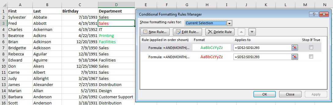 Conditional Formatting If Statements In Excel Pryor Learning